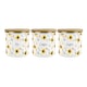 image 1 of Sunflowers Tea, Coffee & Sugar Large Kitchen Canisters - Set of 3