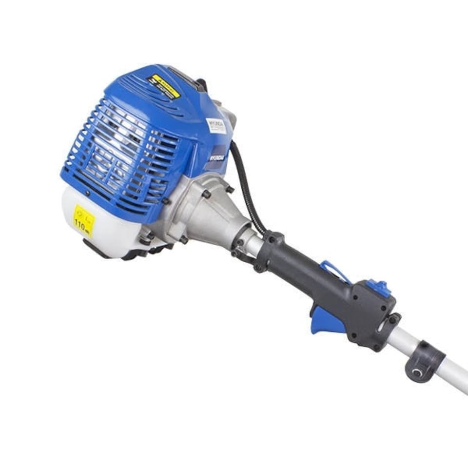 image 1 of Hyundai 52cc Petrol Pole Saw Pruner Chainsaw 2.7m Long Reach 260mm Cutting Width