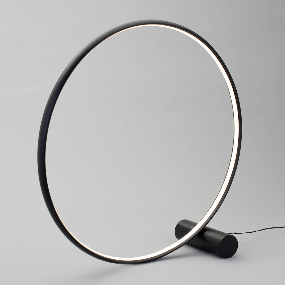 image 1 of BHS Paisley Floor Lamp, Cream Black | Black