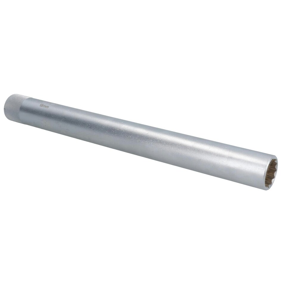 image 1 of 18mm Extra Long Spark Plug Socket Magnetic Thin Walled For Motorcycles Bikes