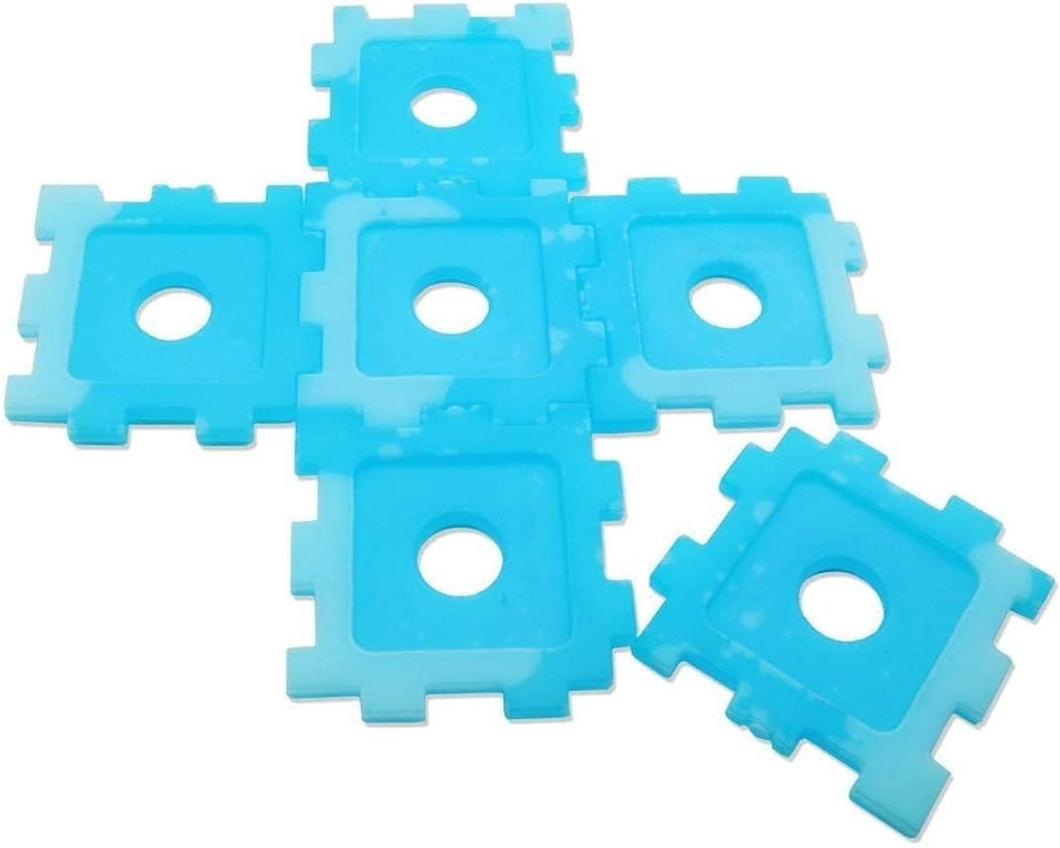 image 1 of Ice Pack Freezer Blocks for Cooler Bag Cool Box Picnic Box Bag Keep Food Cold | Blue