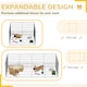 image 9 of PawHut 8-Panel DIY Dog Pen with Door for Indoor/Outdoor Use, 76cm High