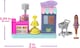 image 2 of Barbie Mini Barbie Land DreamHouse & 3 Playsets with 4 1.5-Inch Dolls, Doll House Furniture & Accessories, Includes Pet Boutique, Hair Salon, & SuperMarket, JGL31