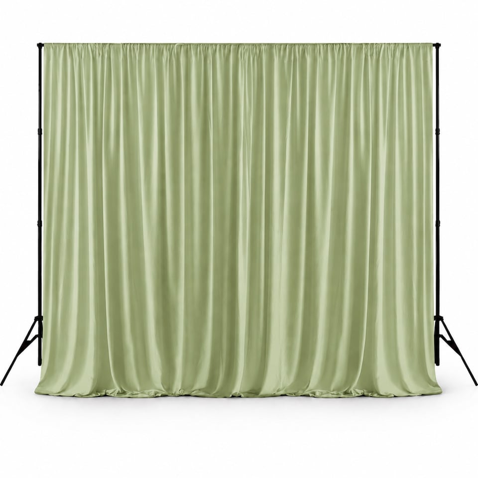 image 1 of 3x3m Spandex Backdrop Photography Background Drapes with Rod Pocket