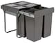 image 1 of Austen & Co. 68L Built-In Hinged Cupboard Kitchen Bin - 3 Compartments