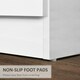 image 5 of HOMCOM Modern 3 Drawers Side Table, Bedside Table with Wood Effect, White