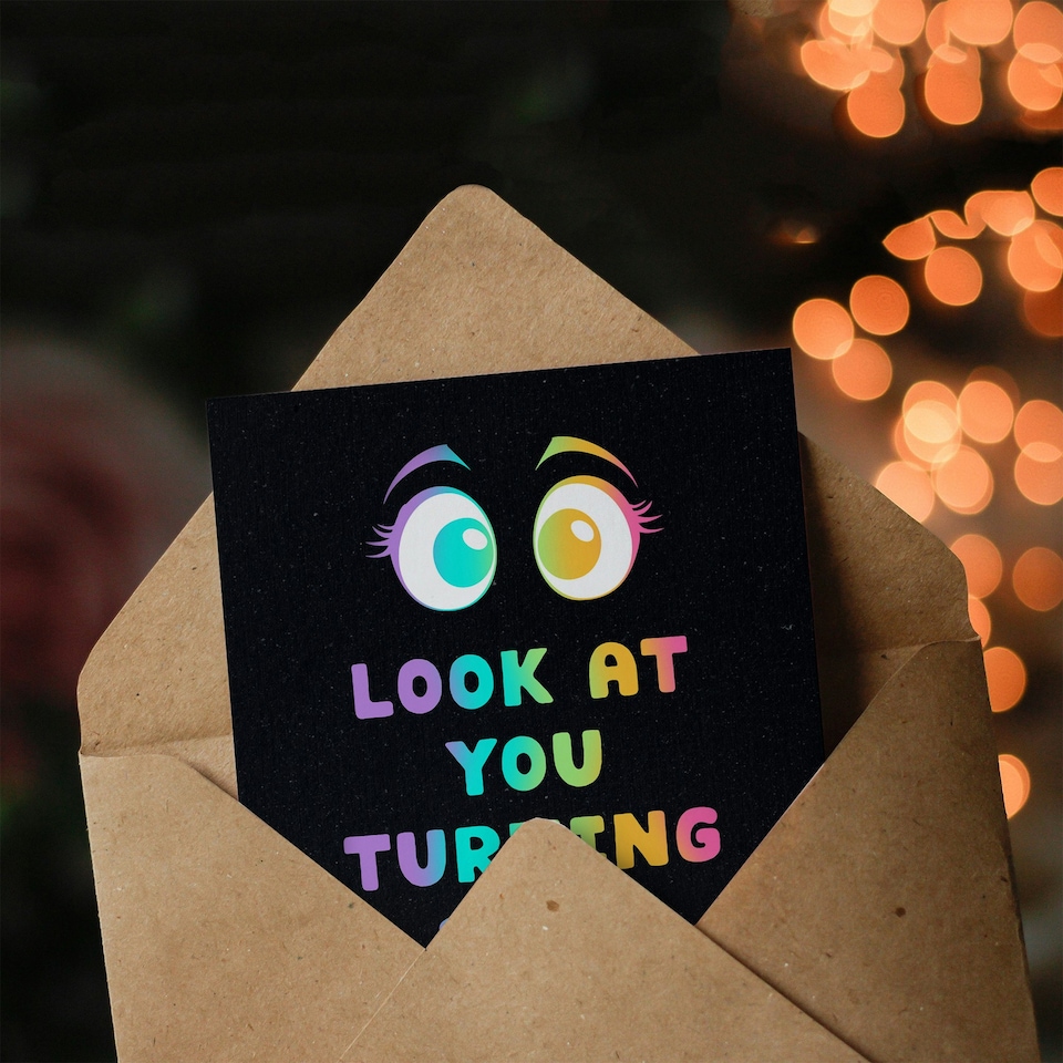 image 1 of Look At You Turning 30 Twice 60 Year Old Joke Birthday Card