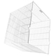 image 8 of SPARES2GO Universal Zinc Coated Terminal Guard Square Deep Boiler Flue Cage (11'' x 10'' x 10.5'')
