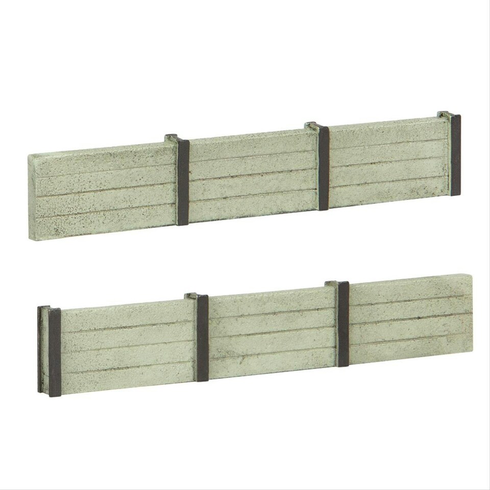 image 1 of Bachmann Scenecraft Kingpost Concrete Retaining Walls (Pre-Built)