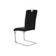image 3 of Dining Chair DKD Home Decor Black Metal Polyurethane (59 x 45 x 102 cm) Black