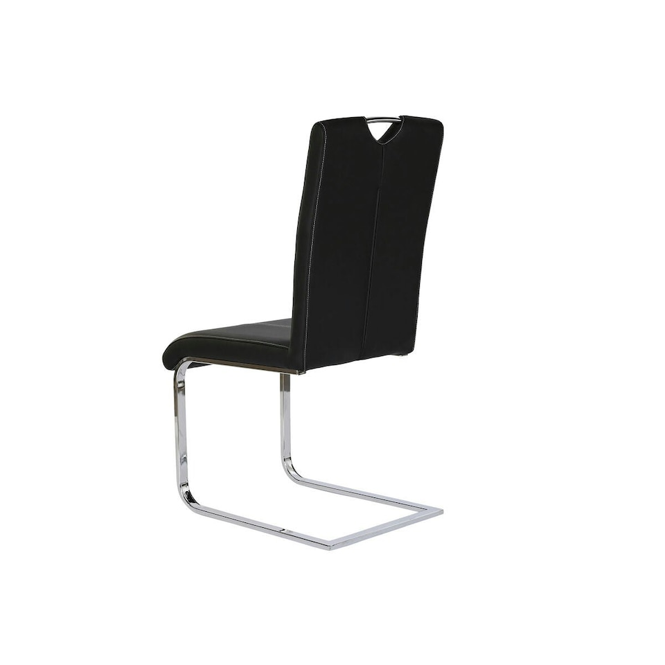 image 1 of Dining Chair DKD Home Decor Black Metal Polyurethane (59 x 45 x 102 cm) Black