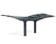 image 2 of Carport Arizona Wave Double Wings and Arch - Polycarbonate - L495 x W578 x H273.5 cm | Grey