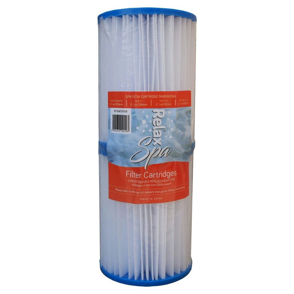 image 1 of Relax Spa Filter Cartridge - Pack of 2 - PBW5PAIR