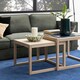 image 3 of Cornus Coffee Table in White Oak Set of 2