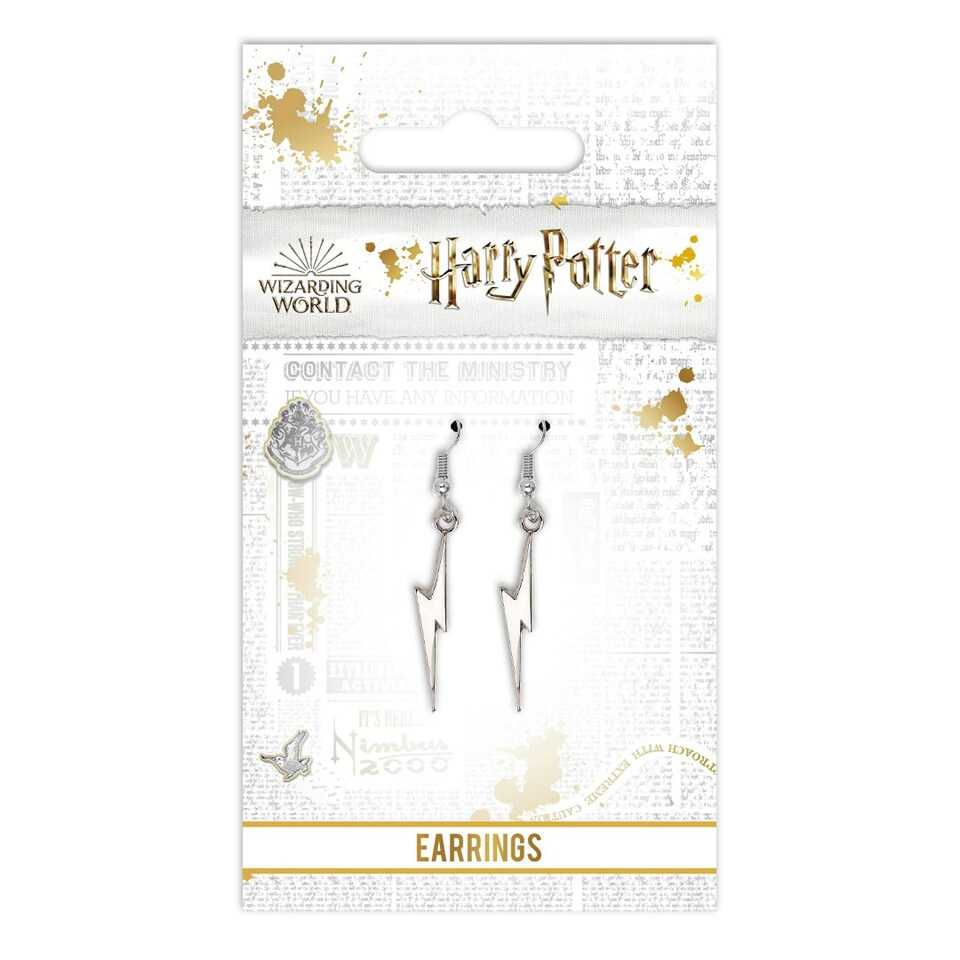 image 1 of Harry Potter Lightning Bolt Earrings WE0105