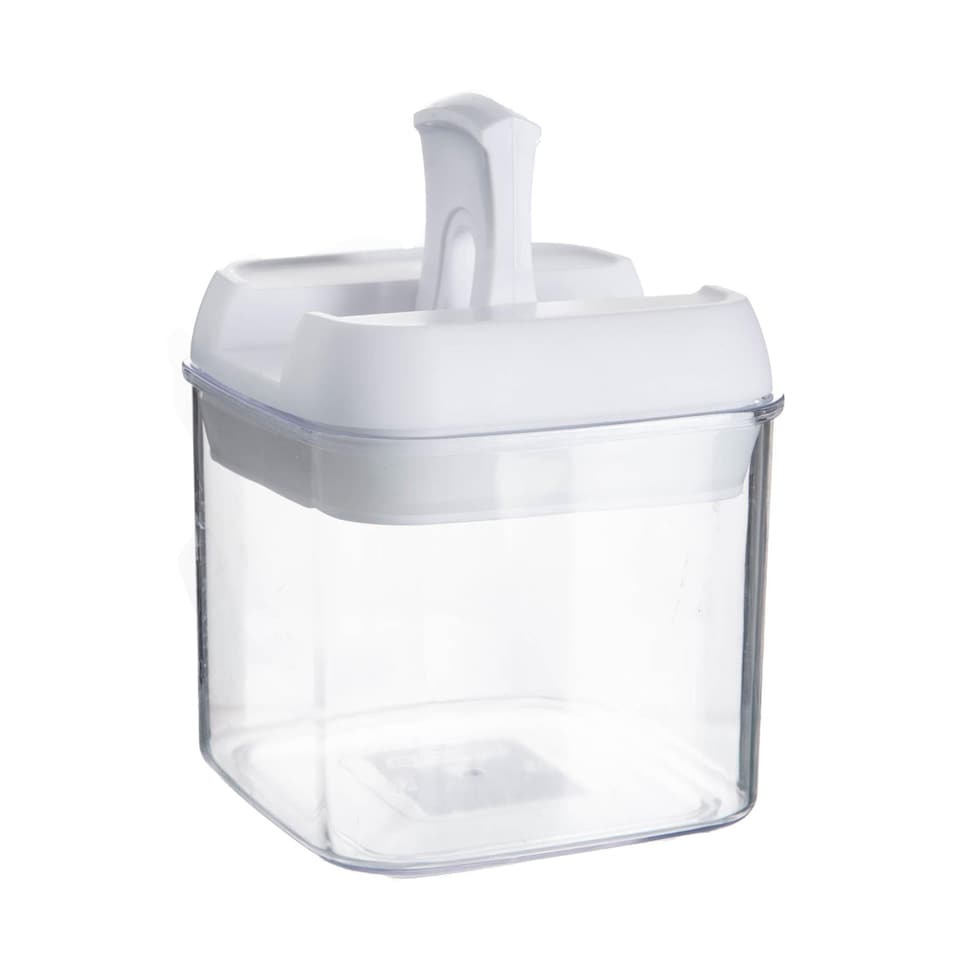 image 1 of Argon Tableware Flip Lock Plastic Food Storage Containers - 500ml - White - Pack of 3