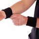 image 4 of Oypla Black Sport Gym Fitness Headband Exercise & Sweatband Set for Heads & Wrists