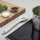image 2 of Zeal Silicone Slotted Spoon 28cm, French Grey
