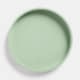 image 2 of OHS Ribbed Round Decorative Tray Table Organiser Countertop Storage