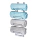 image 1 of Over Door Towel Holder Rack Chrome