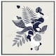 image 3 of Decorative leaf prints (Picutre Frame) Brown | XL