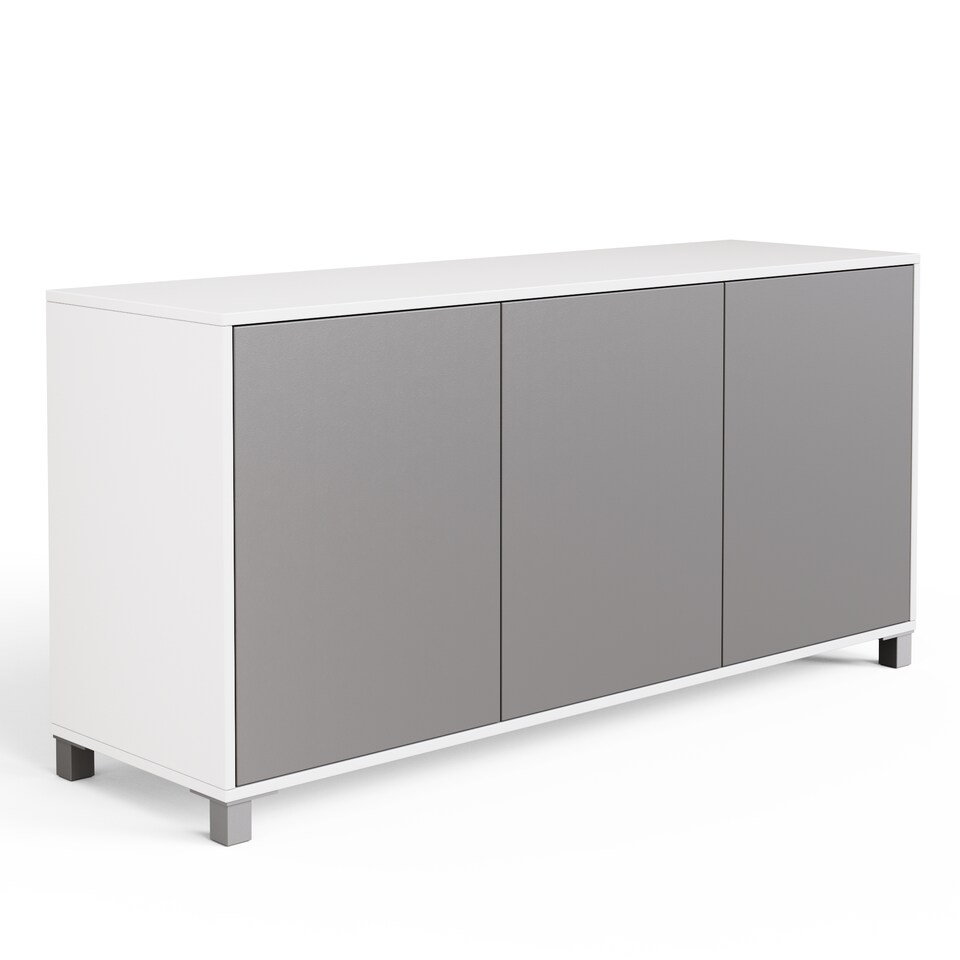image 1 of Frank Olsen Furniture S-Tech Sideboard | Grey | White | 1