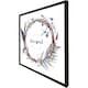 image 3 of Watercolour boho wreath (Picture Frame) Brown | Oak | S