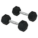 image 1 of HOMCOM Hexagonal Dumbbells Kit Weight Lifting Exercise for Home Fitness 2x5kg