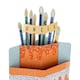 image 3 of 3D Orange Cake and Candles Design Uncle Birthday Card