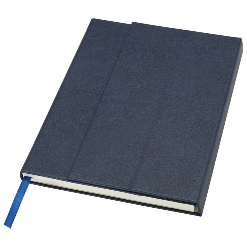image 1 of Marksman Alejandra Hard Cover Recycled Plastic A5 Notebook - Ocean Blue - One Size
