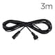 image 2 of ValueLights Black Outdoor Decking Cable For 40mm Decking Lights