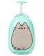 image 3 of Pusheen Kids Suitcase | Mint Green Small Cabin Bag For Girls | Carry On Trolley with Extendable Handle | Smile Cartoon Pusheen The Cat Merchandise | Fun Travel Gift for Children and Teens