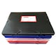 image 5 of Pack of 10 A4 Clearview Black Box File with Elastic Closure