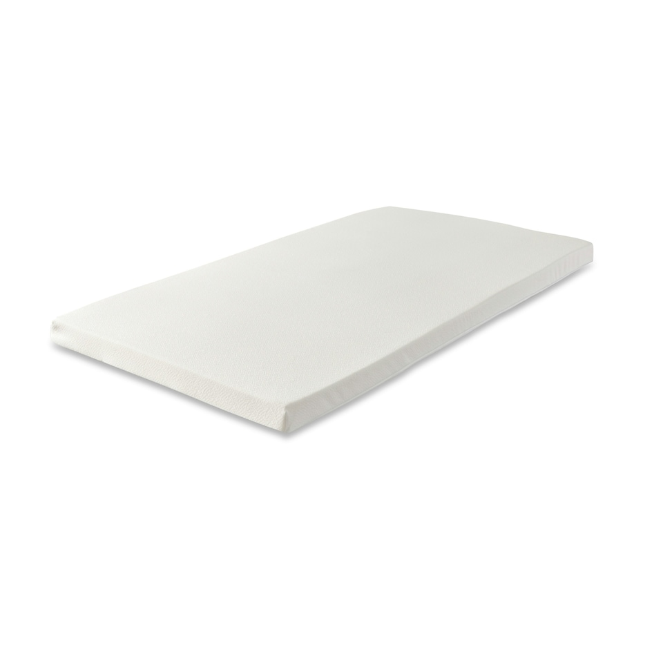 image 1 of Premium Memory Foam Mattress Topper for Enhanced Comfort 2.5 cm Thick | White | Small Single