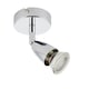 image 2 of Amalfi 1 Light Adjustable Spotlight Chrome, GU10