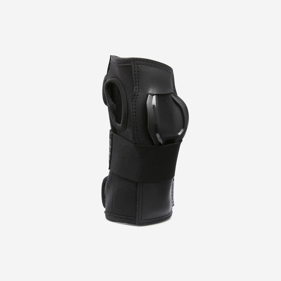 image 1 of Decathlon Adult 3-Piece Skateboarding Protector Set Decathlon Pad500 Black, Size L