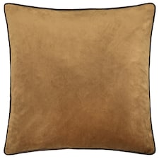 Furn Meridian Velvet Cushion Cover Brown