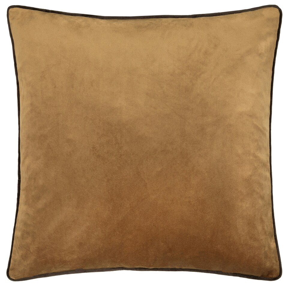 image 1 of Furn Meridian Velvet Cushion Cover Brown