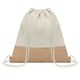 image 1 of MidOcean India Jute Drawstring Bag - Beige - One Size | Brown | Not provided
