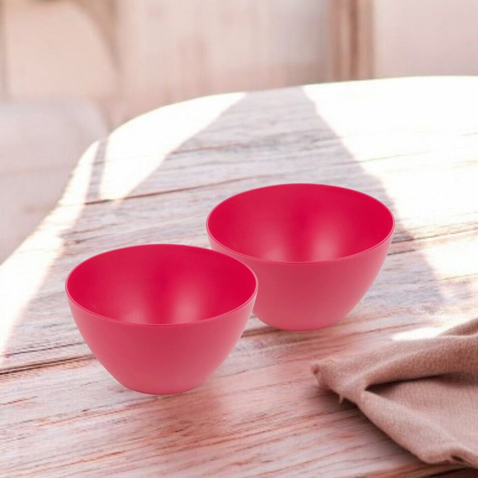 image 1 of 6pc Unbreakable Colored Plastic Soup & Cereal Bowls | Multi | 1