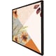 image 3 of Autumn geometric shapes and flowers (Picture Frame) Grey | XS