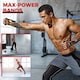 image 8 of 11Pcs Yoga Exercise Bands Resistance Tubes Set Fitness Workout Gym Equipment Stretch Band 5 Anti-Break 2 Foam Handle upto 150LB