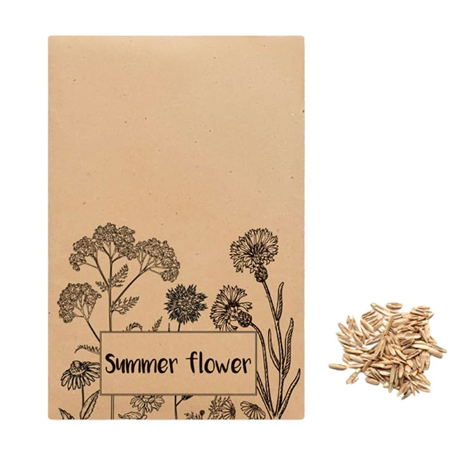image 1 of MidOcean Seedlope Mixed Flower Seeds - Beige - One Size
