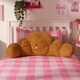 image 1 of OHS Croissant Cuddle Cushion Novelty Reading Pillow