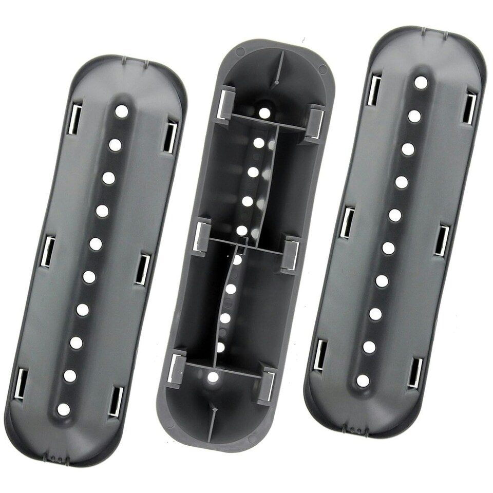 image 1 of SPARES2GO 10 Hole Drum Paddle Lifter Arm for Hotpoint Washing Machines (183 x 53 x 38mm, Pack of 3)