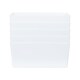 image 1 of Wham Studio 5 x 11.5L Rectangular Plastic Storage Baskets Ice White White