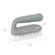 image 3 of JVL Cleaning Caddy Set with Soap Dispensing Dish Brush, Scrubbing Brush, Microfibre Cloth, Microfibre Cleaning Mitt & 3 in 1 Window Squeegee Household Cleaning Kit