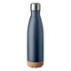 image 1 of MidOcean Aspen Cork Double Wall 500ml Water Bottle - French Navy - One Size | Blue | One Size