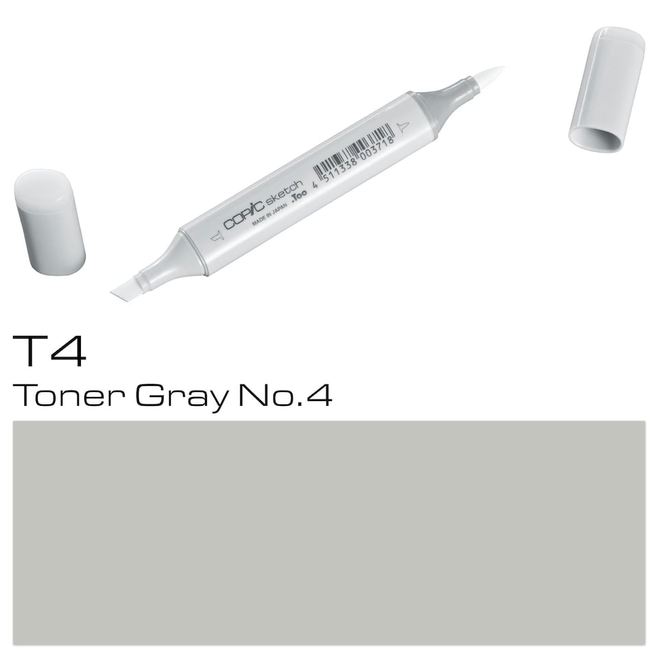image 1 of Copic Sketch Marker, Toner Gray No.4, Single Pen