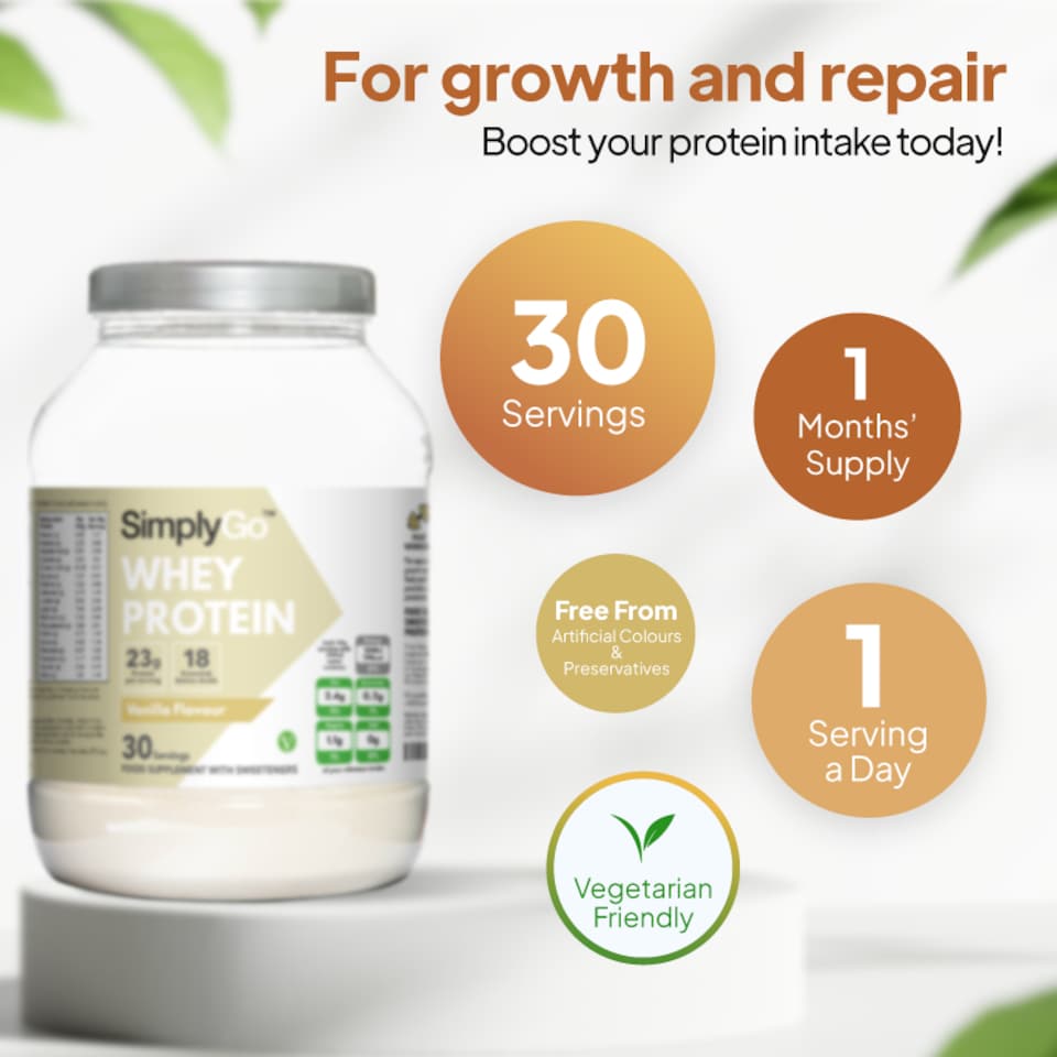 image 1 of Vanilla Whey Protein Powder